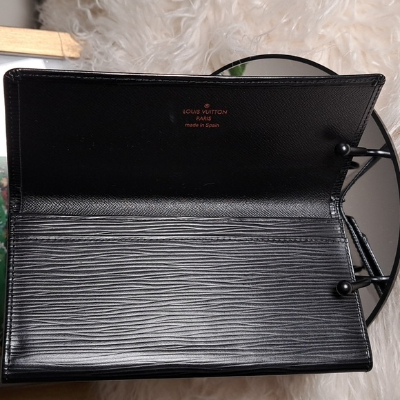 Louis Vuitton New Black Porte Tresor Flap Wallet - Picture 9 of 14